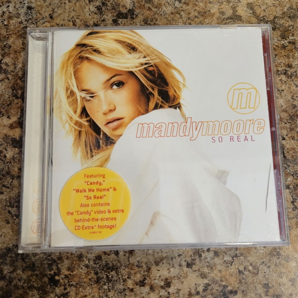 Mandy Moore So Real CD - White Cover